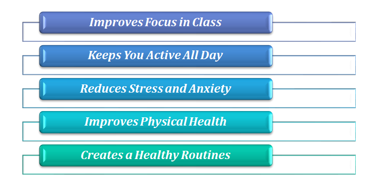 best morning exercise for students