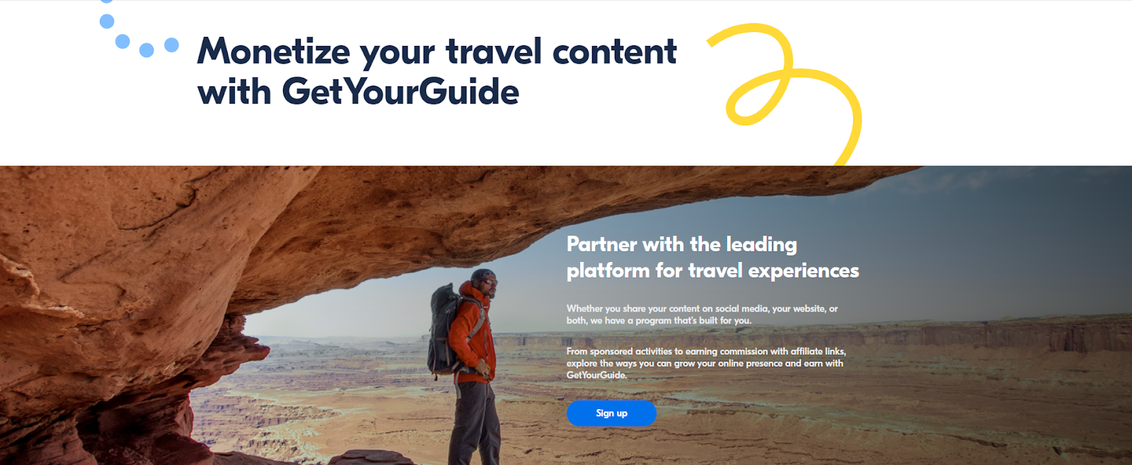 GetYourGuide affiliate program