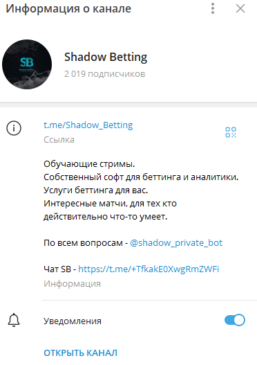 shadow betting