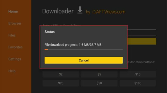 download start