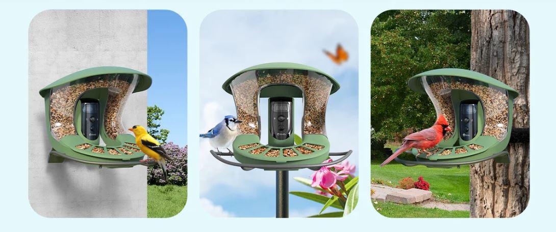 Birdfy Unveils Next-Gen Smart Bird Feeder With Camera 5G For Seamless Birdwatching