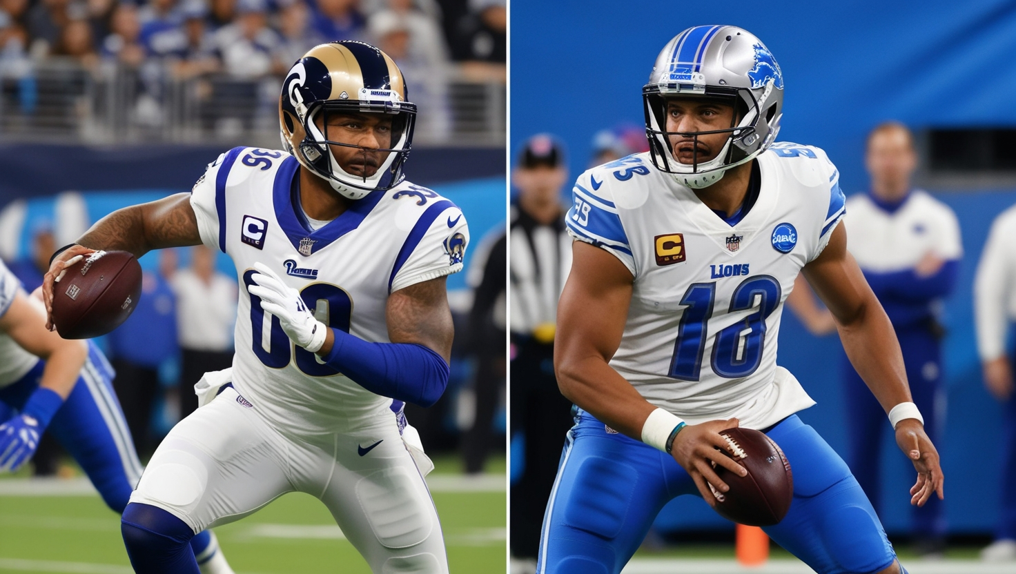 Where to Watch Los Angeles Rams vs Detroit Lions