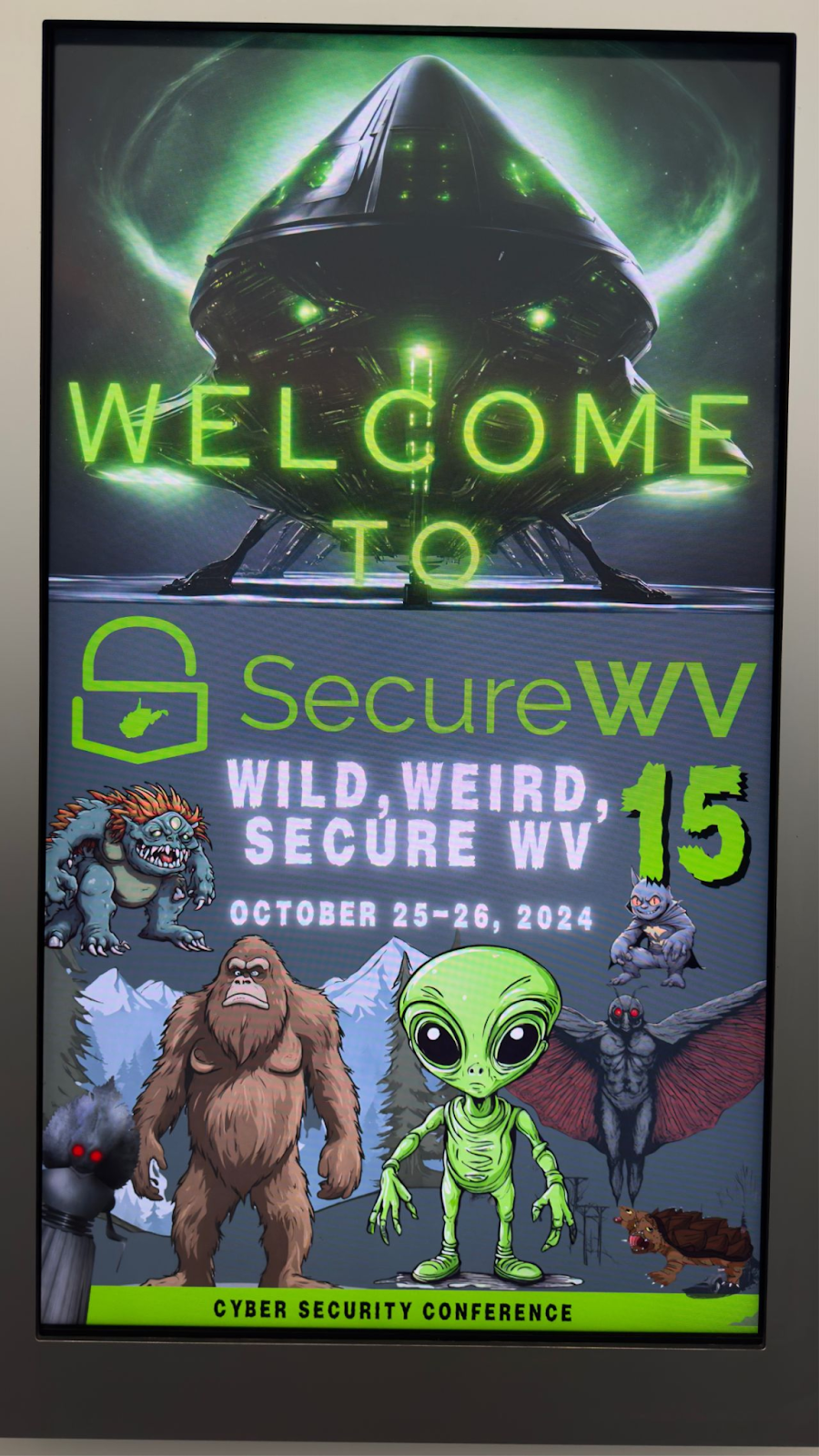 Wild, Weird, and Secure: SecureWV 2024's Cryptid-Themed Conference