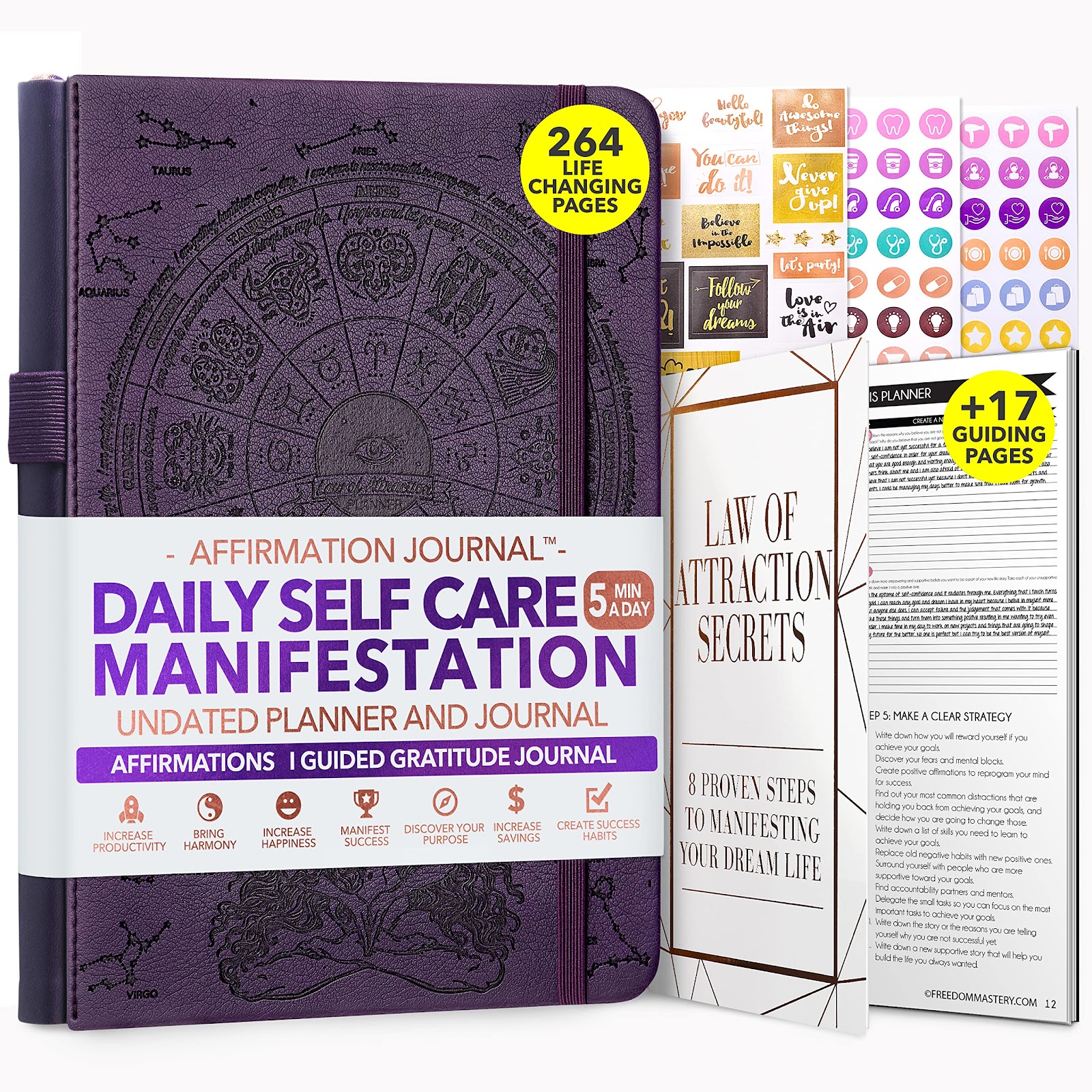 Law of Attraction Planner by Freedom Mastery
