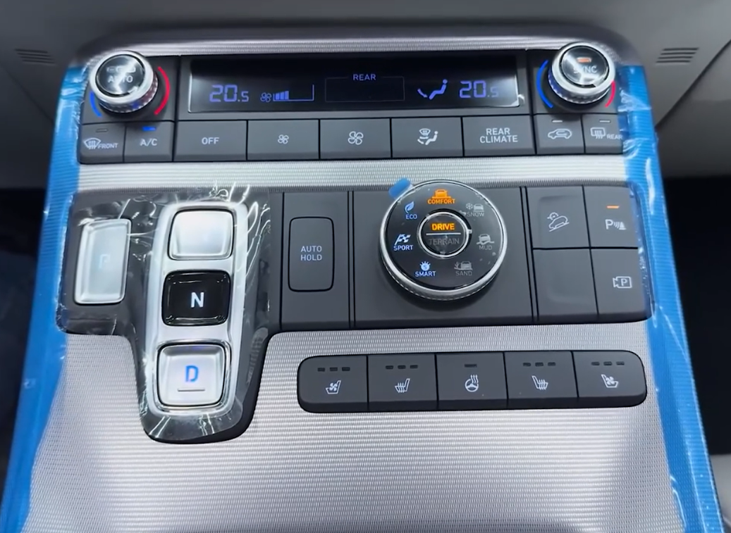 Панель управления нового Hyundai Palisade

