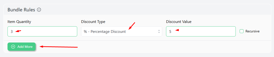 discount type