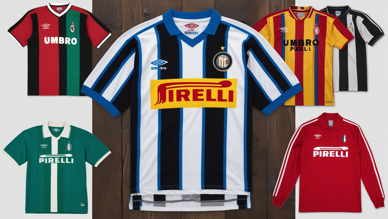  Exclusive Inter Milan Tee Vintage Football Area Umbro Pirelli – A Must-Have for True Fans!2024