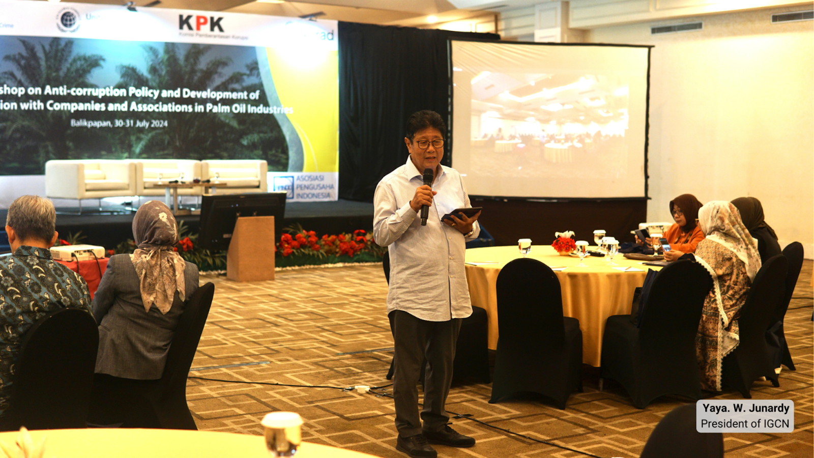 Anti corruption workshop with KPKAPINDO