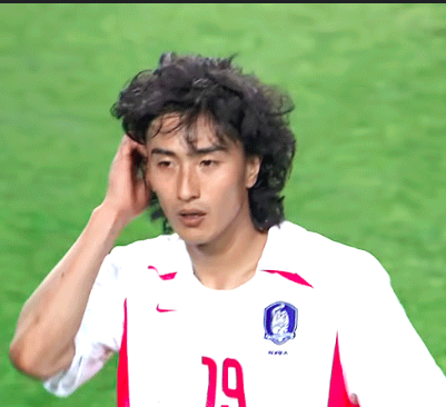This contains an image of Ahn Jung Hwan