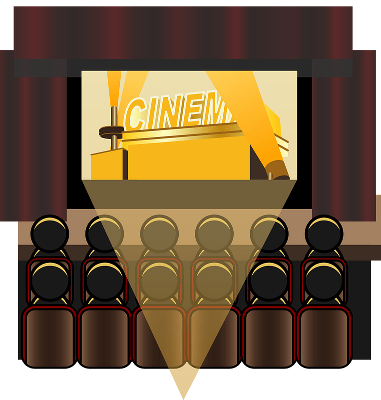 Movie Theater clipart. Free download transparent .PNG | Creazilla