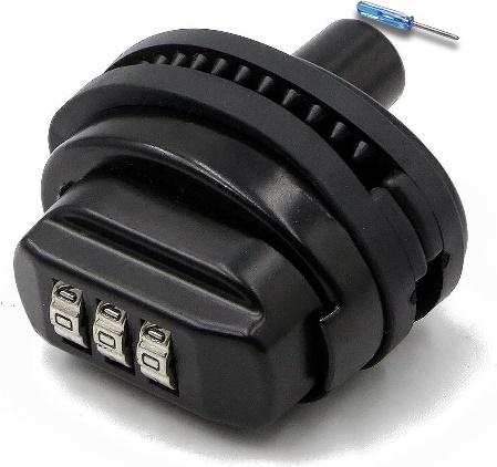 A black device with a combination lock

AI-generated content may be incorrect.