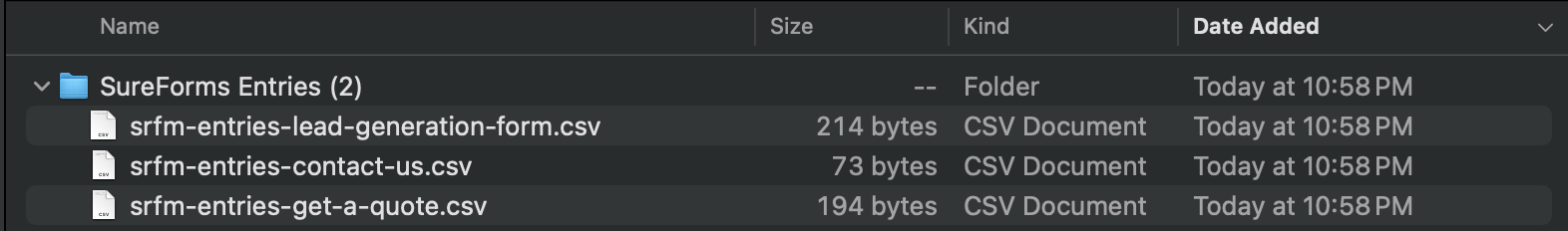 how zip file will be downloaded