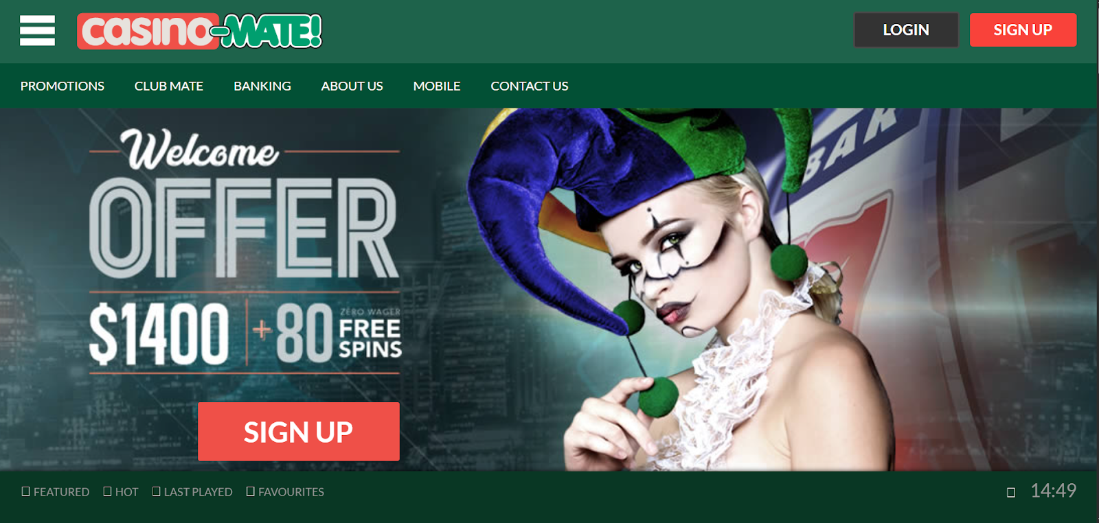Casino Mate - Correct Online Casino