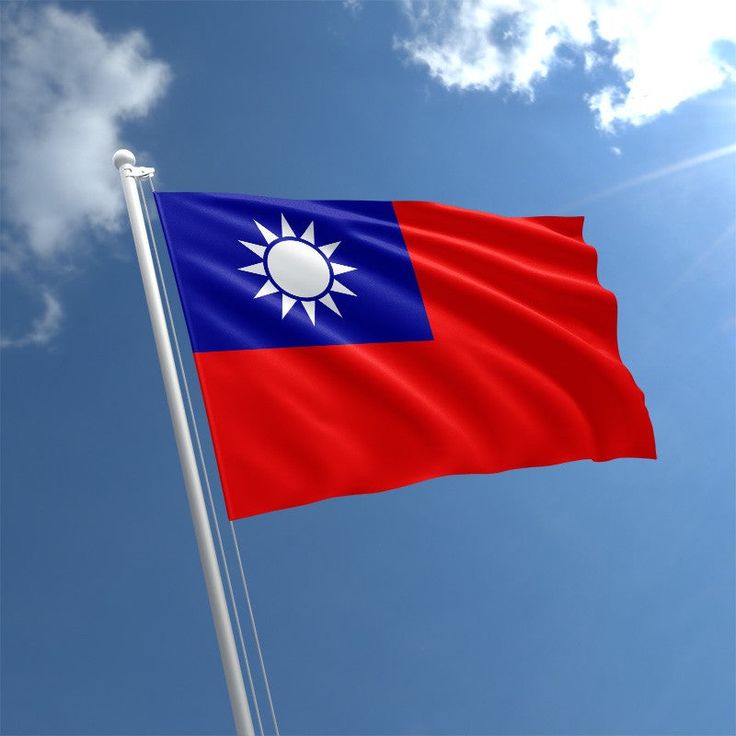 This contain an image of Taiwanese flag