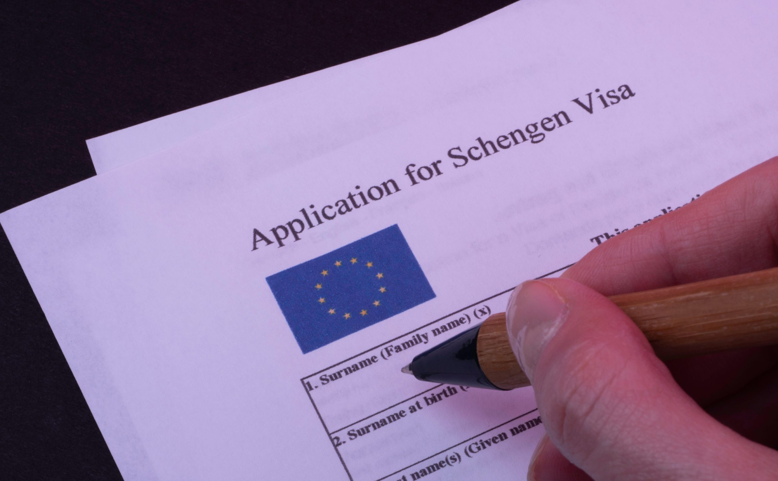 Schengen Visa Application Form 