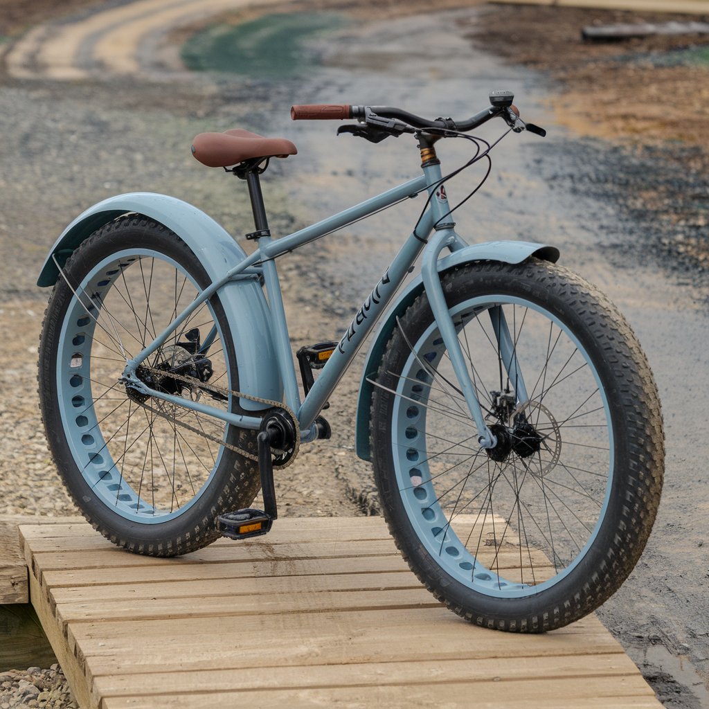 A full image of a bicycle with specialized fenders