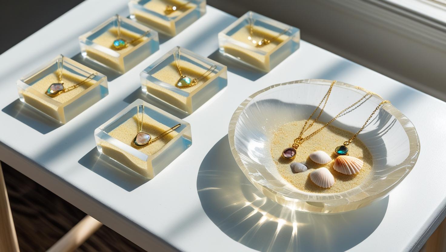 Seashell and Sand Jewelry Dishes