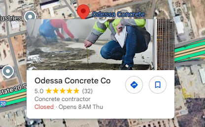 Durable and Reliable Concrete Solutions in Odessa TX
