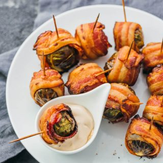 Bacon Wrapped Brussels Sprouts