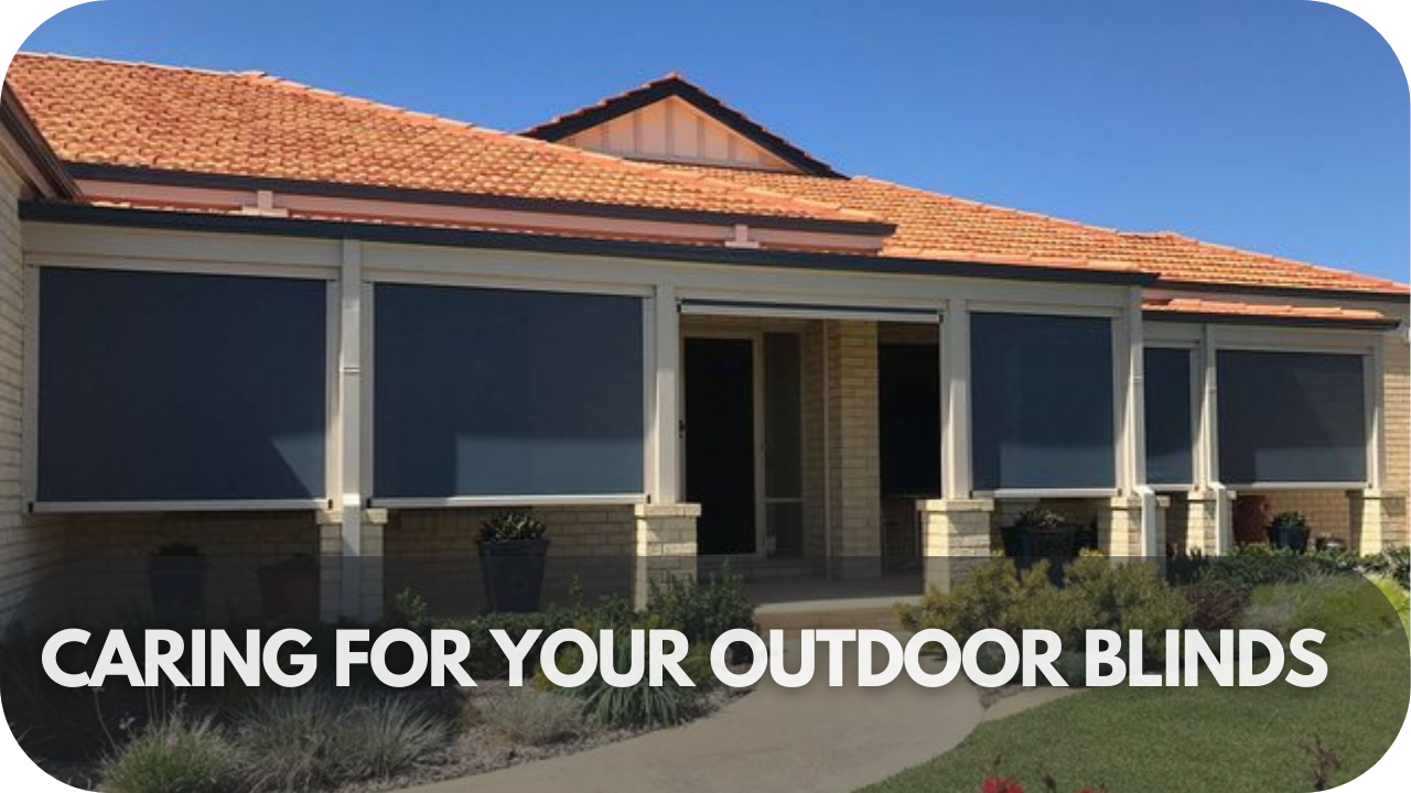 Outdoor blinds maintenance tips