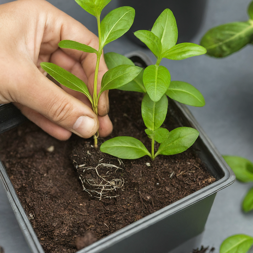 Planting Periwinkle Flowers