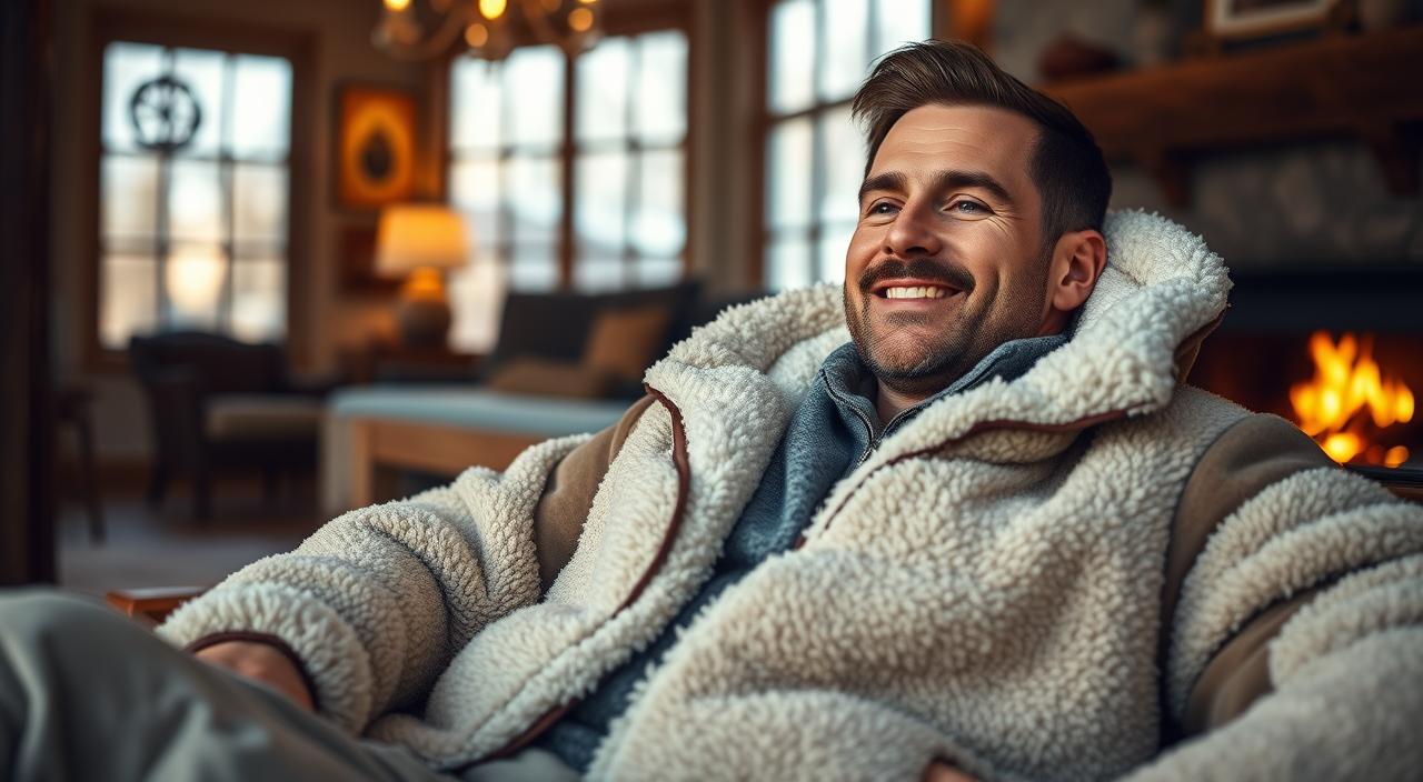warmth and comfort in Sherpa jackets