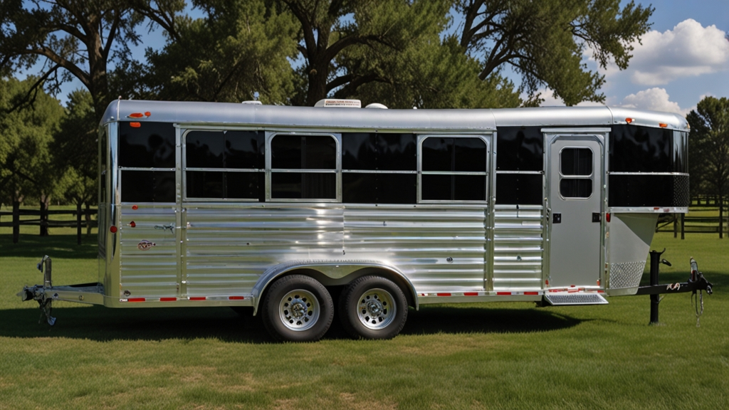 Bishop Gooseneck Horse Trailer for Sale