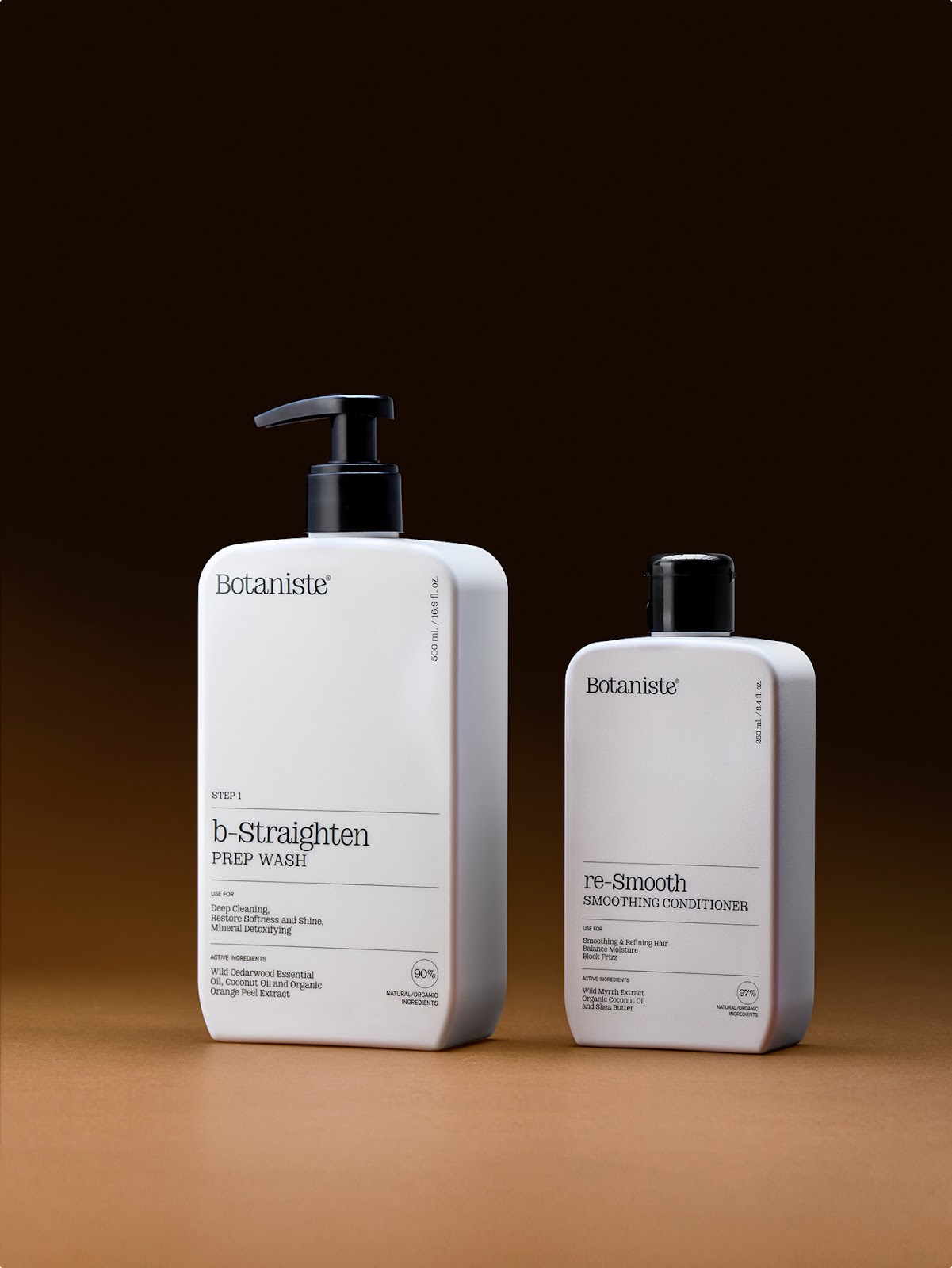 Image from the Botaniste: Elevating Haircare Through Packaging Design article on Abduzeedo