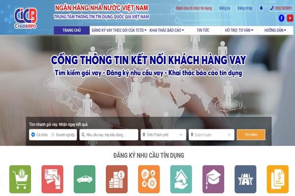 Kiểm tra nợ xấu bằng CMND nhanh chóng trên web CIC