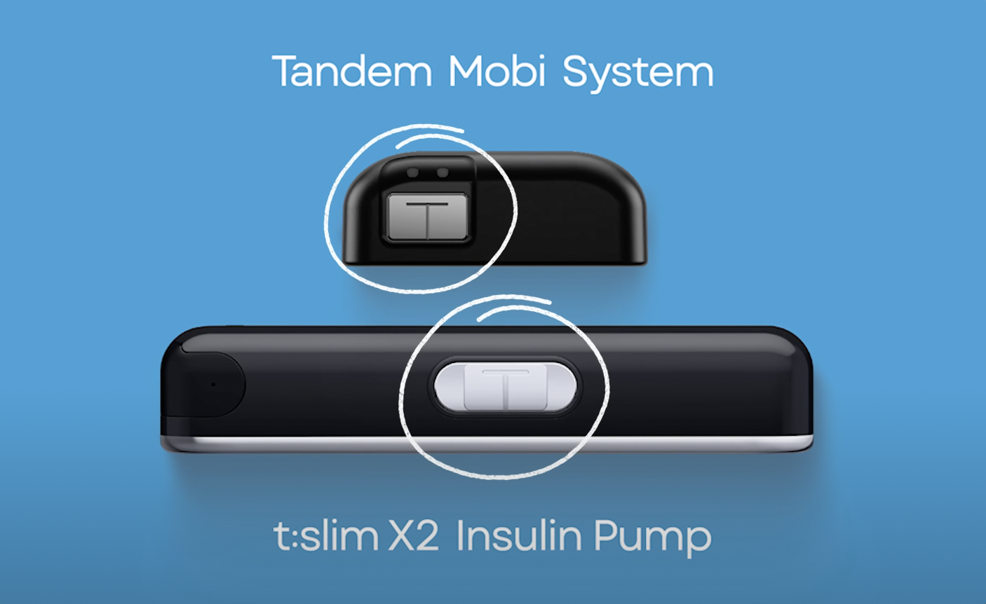 The Tandem Mobi and Tandem t:slim X2 pumps feature a bolus button that lets you deliver insulin for pre-programmed carb or unit increments