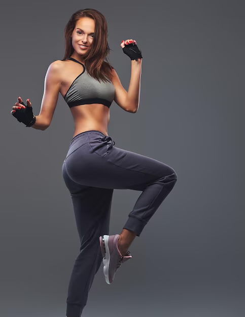 Female fitness expert