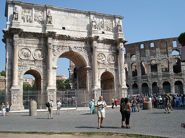 Storia successiva e conservazione dell'Arco di Costantino