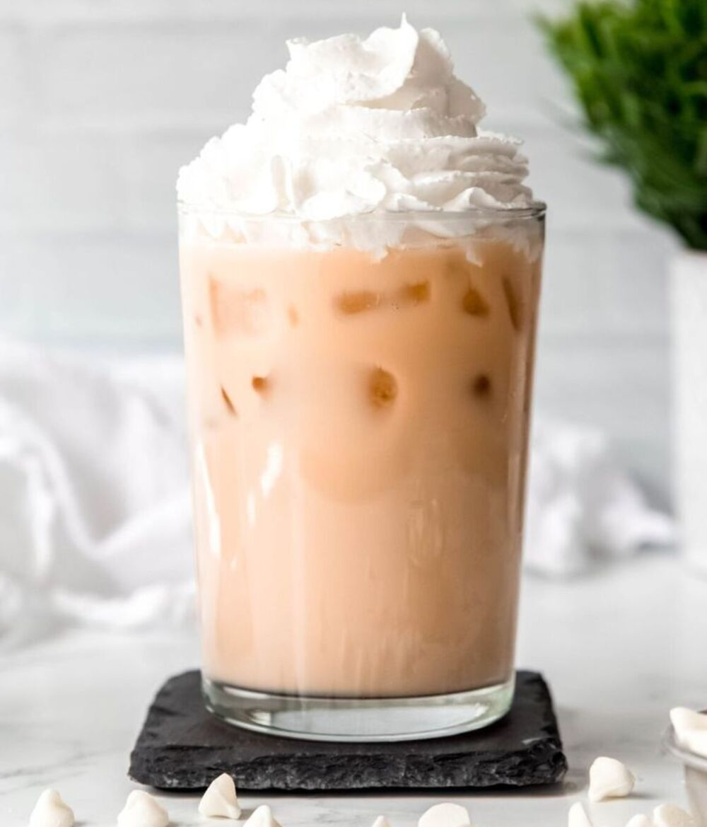 How to Make White Chocolate Mocha Iced Coffee at Home