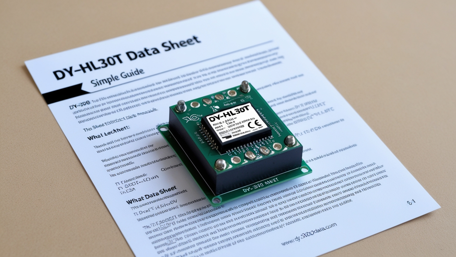 DY-HL30T data sheet