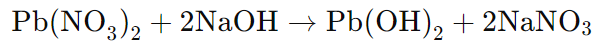 Lead Nitrate Formula