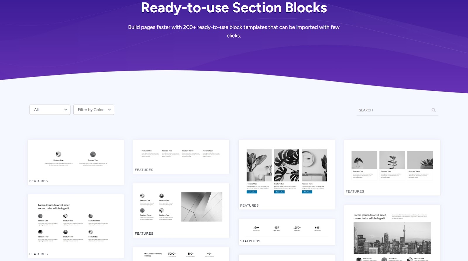 Templates and Section Blocks