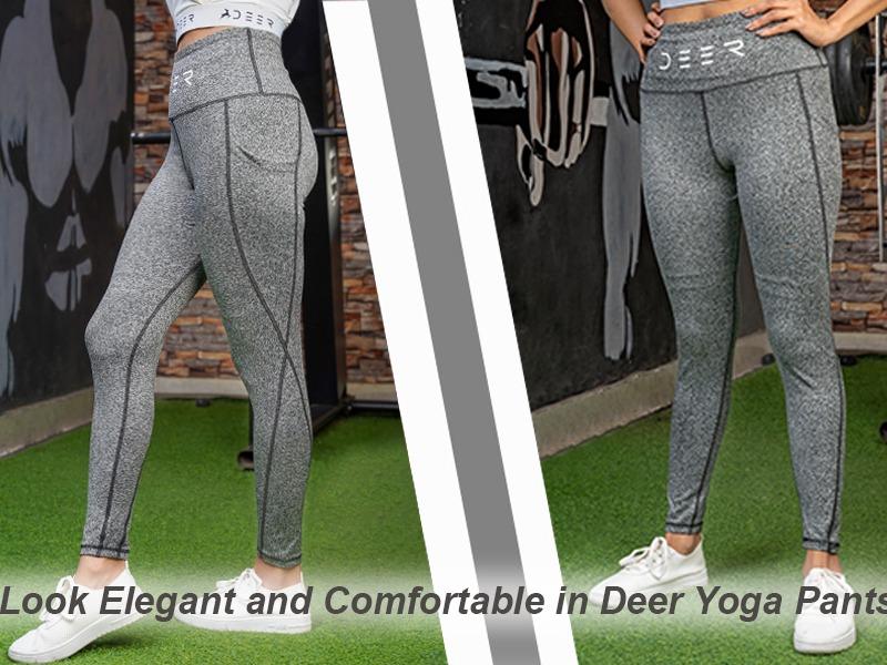 Fit leggings for Women's (Grey Melange) – Revanit