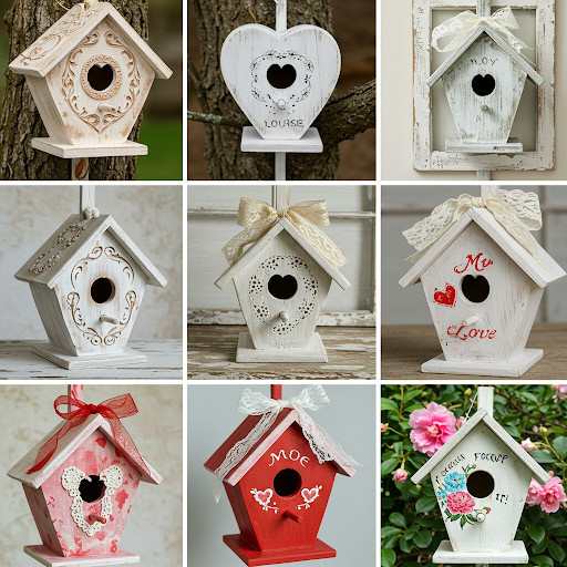 Inspiring Valentine's Day Birdhouse Designs