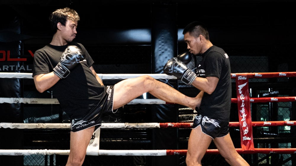 Teknik Pertahanan Muay Thai Lainnya - Teep (Tendangan Dorong)
