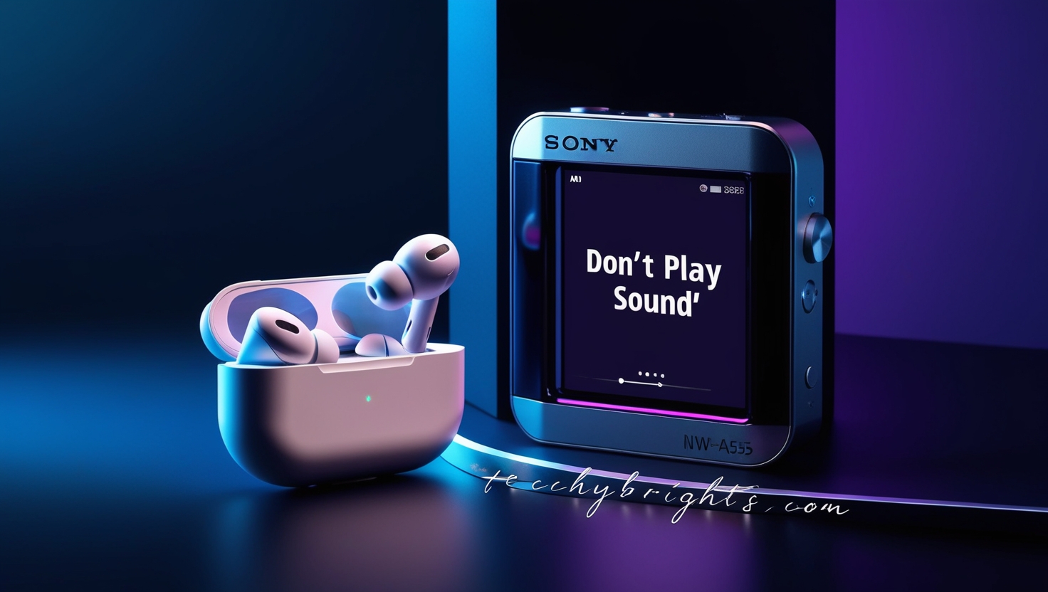 AirPod Pro 2 Don't Play Sound from Sony NW-A55