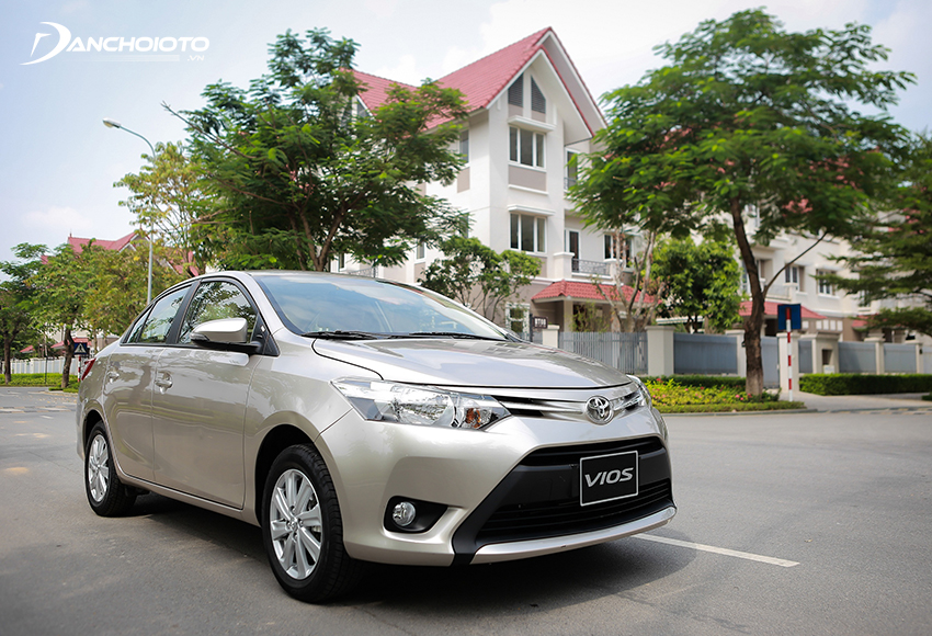 Toyota Vios cũ nổi tiếng bền bỉ
