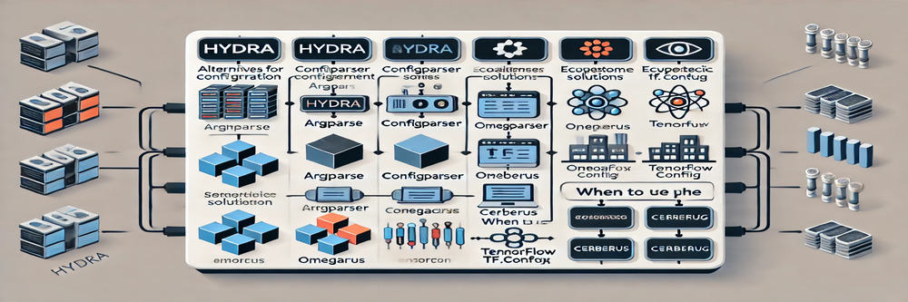 Comparison of Hydra and alternatives for configuration.