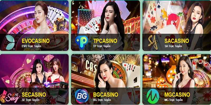 Nhà cung cấp nổi tiếng tại sảnh casino của 79King