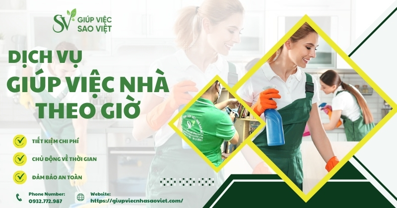 Dịch vụ giúp việc nhà theo giờ