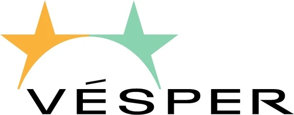 Logo da operadora de telefonia Vesper - Faliu