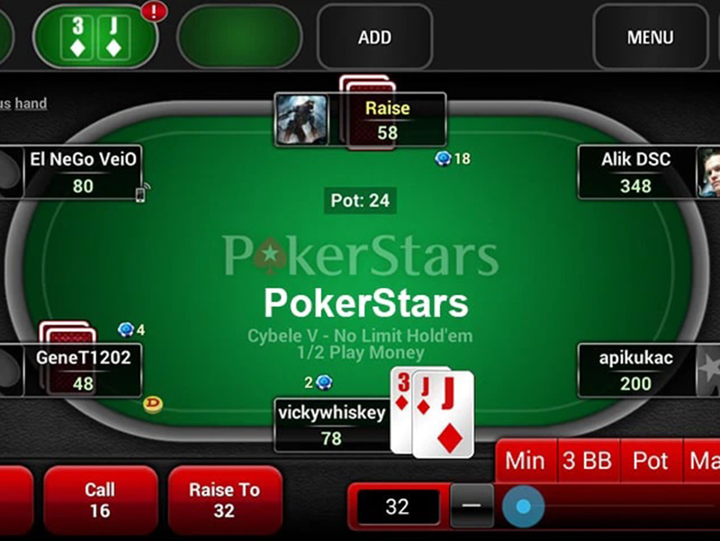 Poker là trò chơi rất được yêu thích tại các nhà cái