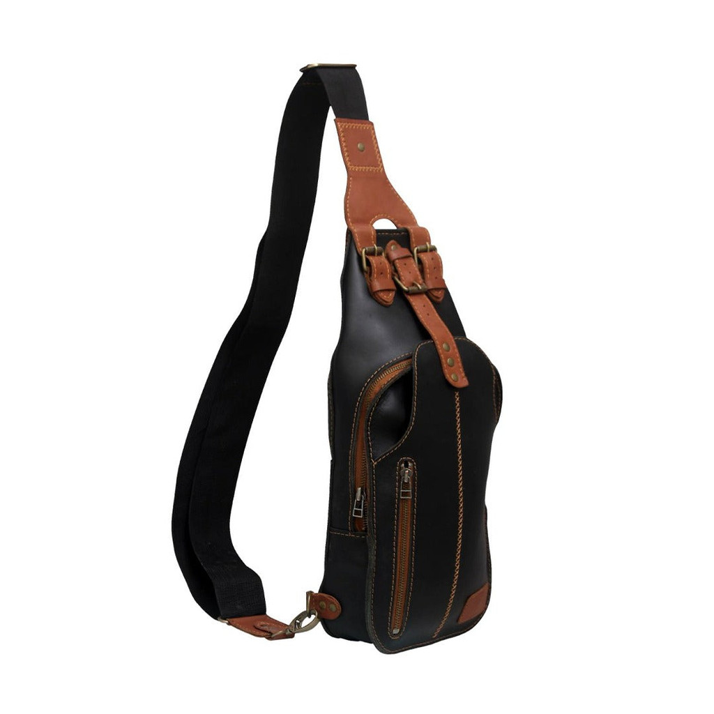 Leather Sling Bag 