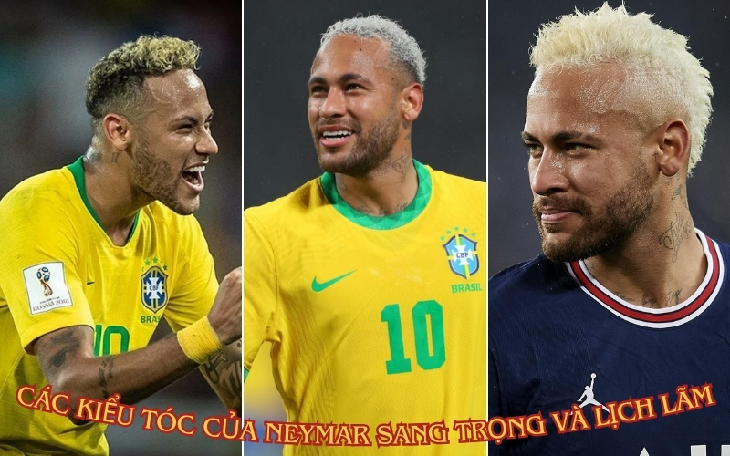 Các kiểu tóc của Neymar sang trọng và lịch lãm
