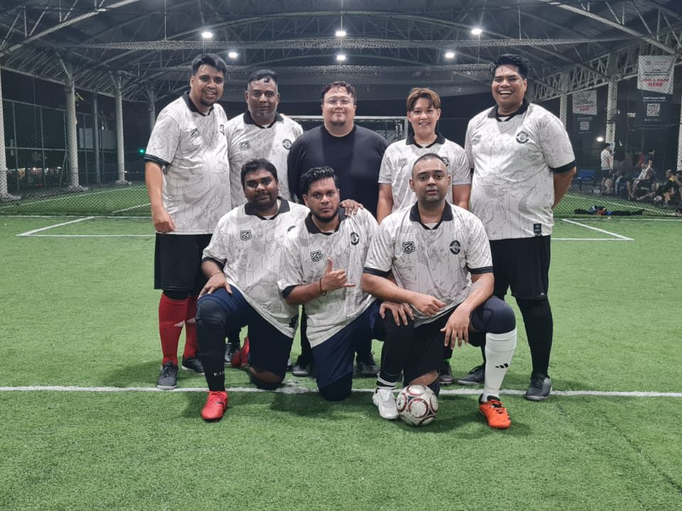 Woodland whites Fit 5S Futsal team