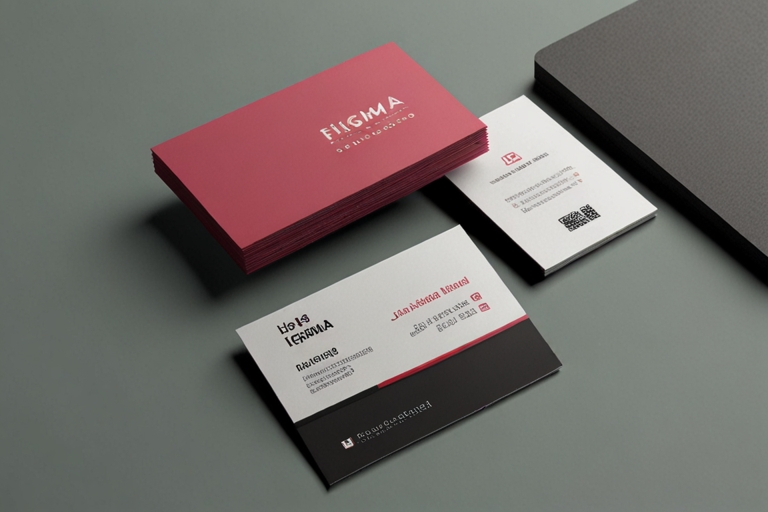 Business Card W and H in Figma